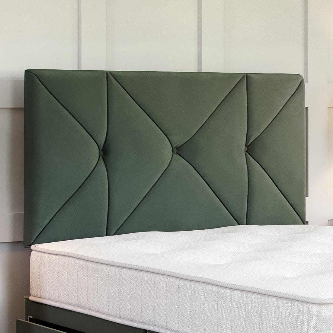 Hampton Strutted Upholstered Headboard Headboard Divan Base Direct 