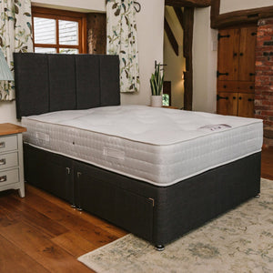 Knightsbridge Deluxe 1000 Pocket Sprung Hotel Divan Bed Set