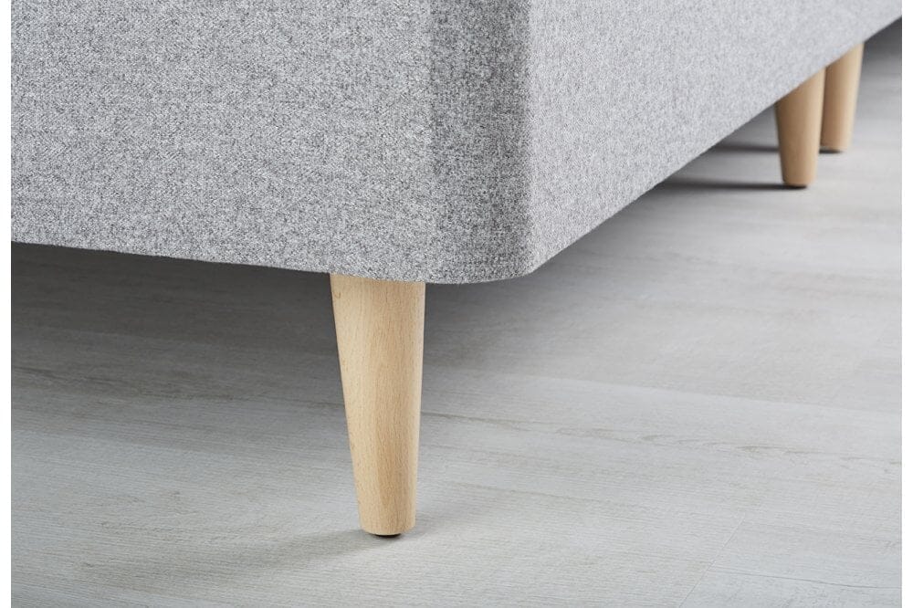 Low Divan Bed Base on Wooden Legs Low Divan Base Divan Base Direct 