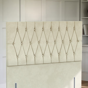 Matera Floor Standing Upholstered Headboard Headboard Divan Base Direct 