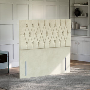 Matera Floor Standing Upholstered Headboard Headboard Divan Base Direct 
