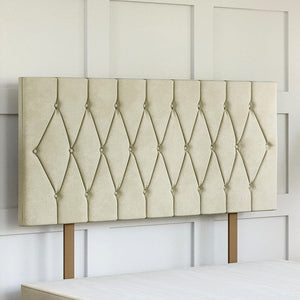 Matera Strutted Upholstered Headboard Headboard Divan Base Direct 
