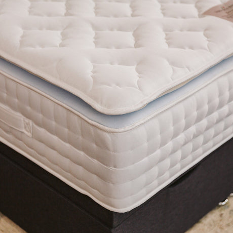 Hotel Sophia Briar-Rose Nova 1000 Pocket Sprung Natural Fillings Cushioned Pillow Top Memory Foam Bed Set