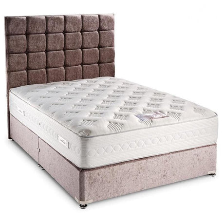 Hotel Sophia Briar-Rose Pandora 2000 Pocket Sprung Memory Foam Divan Bed Set