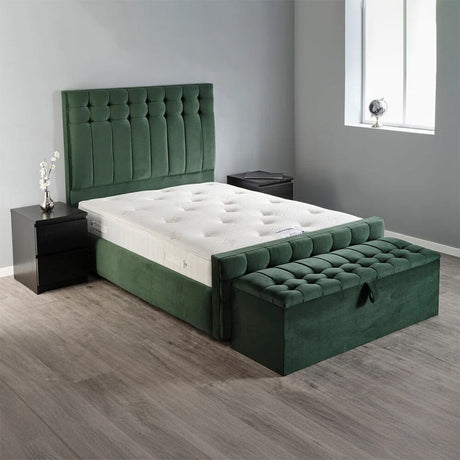 Portia Ottoman Storage Box Ottoman Storage Boxes Divan Base Direct 
