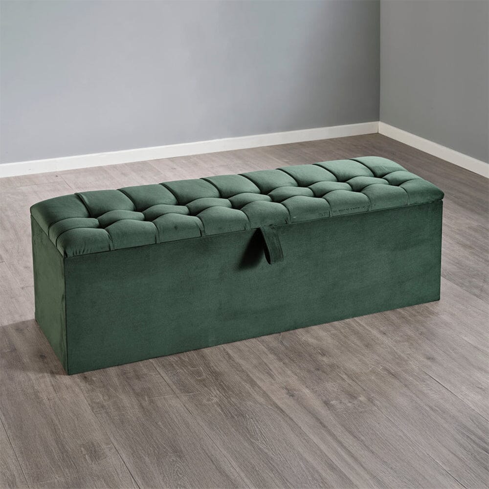 Portia Ottoman Storage Box Ottoman Storage Boxes Divan Base Direct 