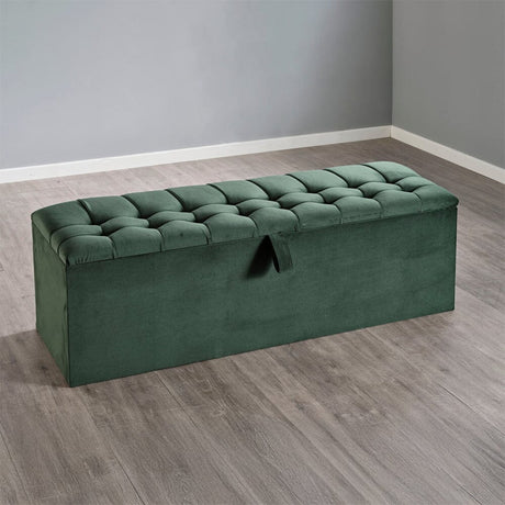 Portia Ottoman Storage Box Ottoman Storage Boxes Divan Base Direct 