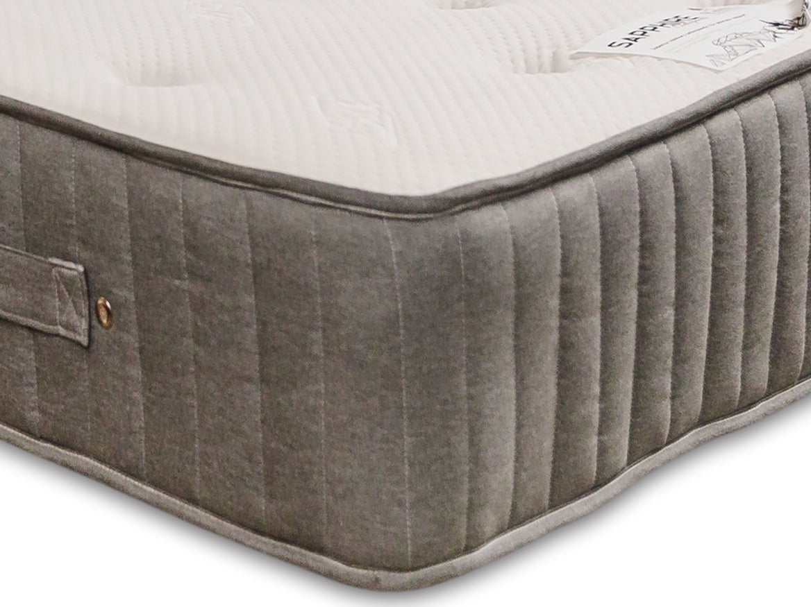 Sapphire Memory Foam Orthopaedic Sprung Hotel Divan Bed Set