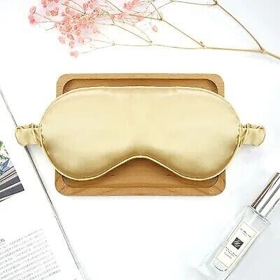 Satin Blackout Sleep Eye Mask Accessories Divan Base Direct 