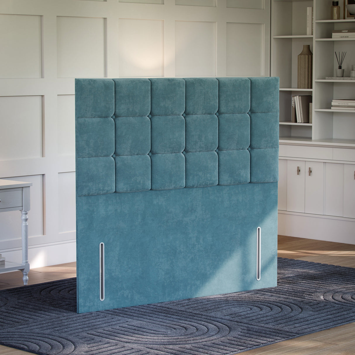 Sicily Floor Standing Upholstered Headboard Headboard Divan Base Direct 