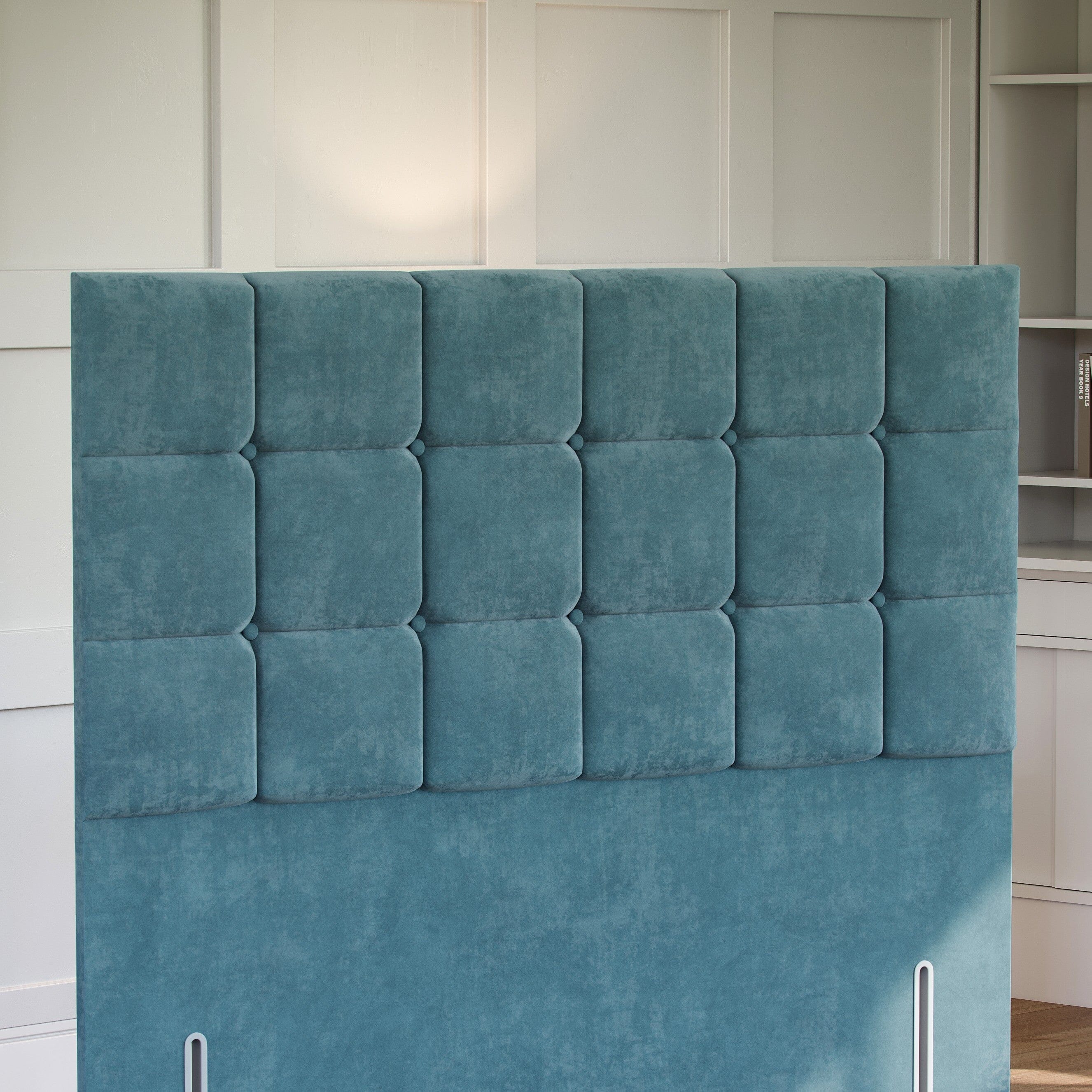 Sicily Floor Standing Upholstered Headboard Headboard Divan Base Direct 