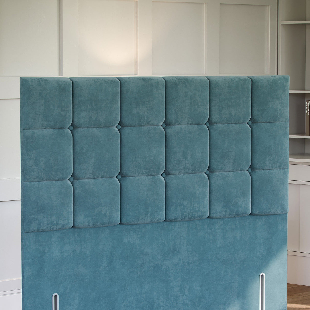Sicily Floor Standing Upholstered Headboard Headboard Divan Base Direct 