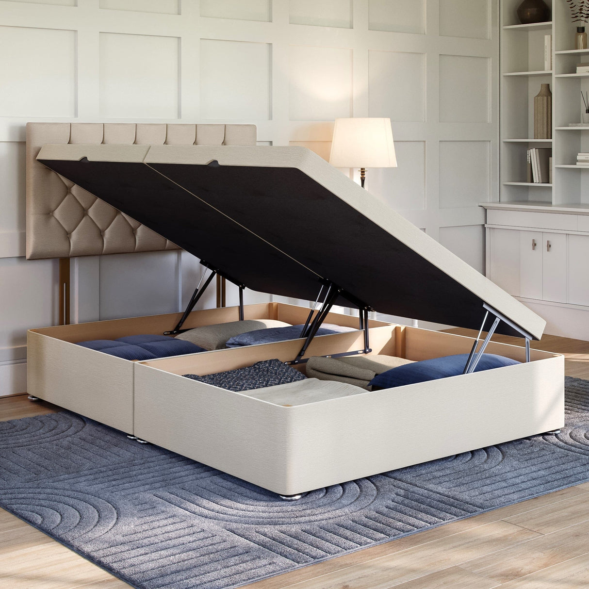 Signature Ottoman Storage Side Lift Divan Bed Base Divan Ottoman Base Divan Base Direct 
