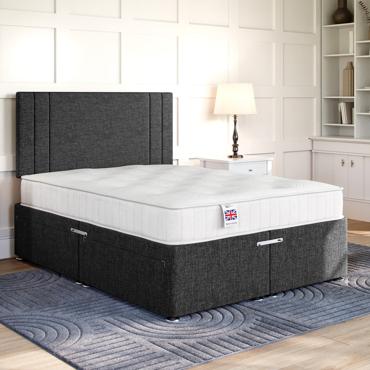 Split Platform Top Divan Bed Base Only Split Base Divan Base Direct 