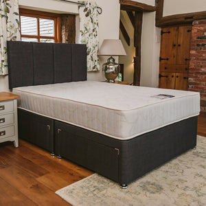 Super Paris Orthopaedic Backcare Sprung Hotel Divan Bed Set