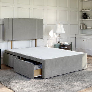 Verona Divan Bed Set with Strutted Headboard Divan bed Divan Base Direct 