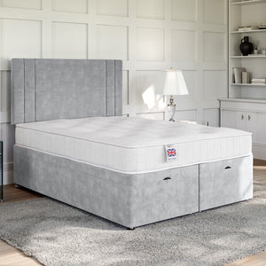 Verona Ottoman Bed Set with Strutted Headboard Ottoman Bed Set Divan Base Direct 