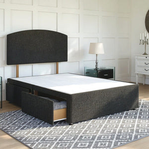 Wiltshire Divan Bed Set with Strutted Headboard Divan bed Divan Base Direct 