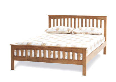 Ava Honey Oak Wooden Bed Frame