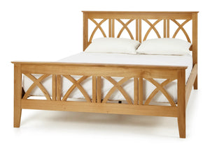 Bliss Oak Wooden Bed Frame