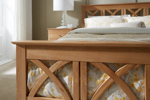 Bliss Oak Wooden Bed Frame