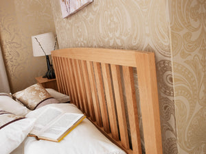 Serenity Oak Wooden Bed Frame 3ft Single CLEARANCE