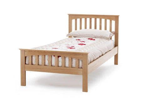 Haven Oak Wooden Bed Frame 3ft Single CLEARANCE