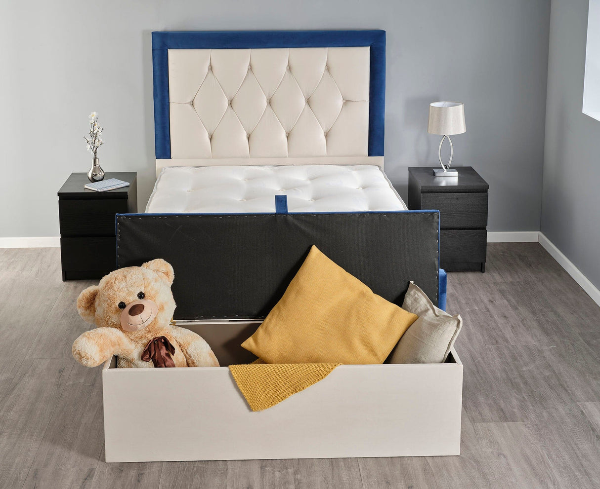 Alioth Ottoman Storage Box Ottoman Storage Boxes Divan Base Direct 
