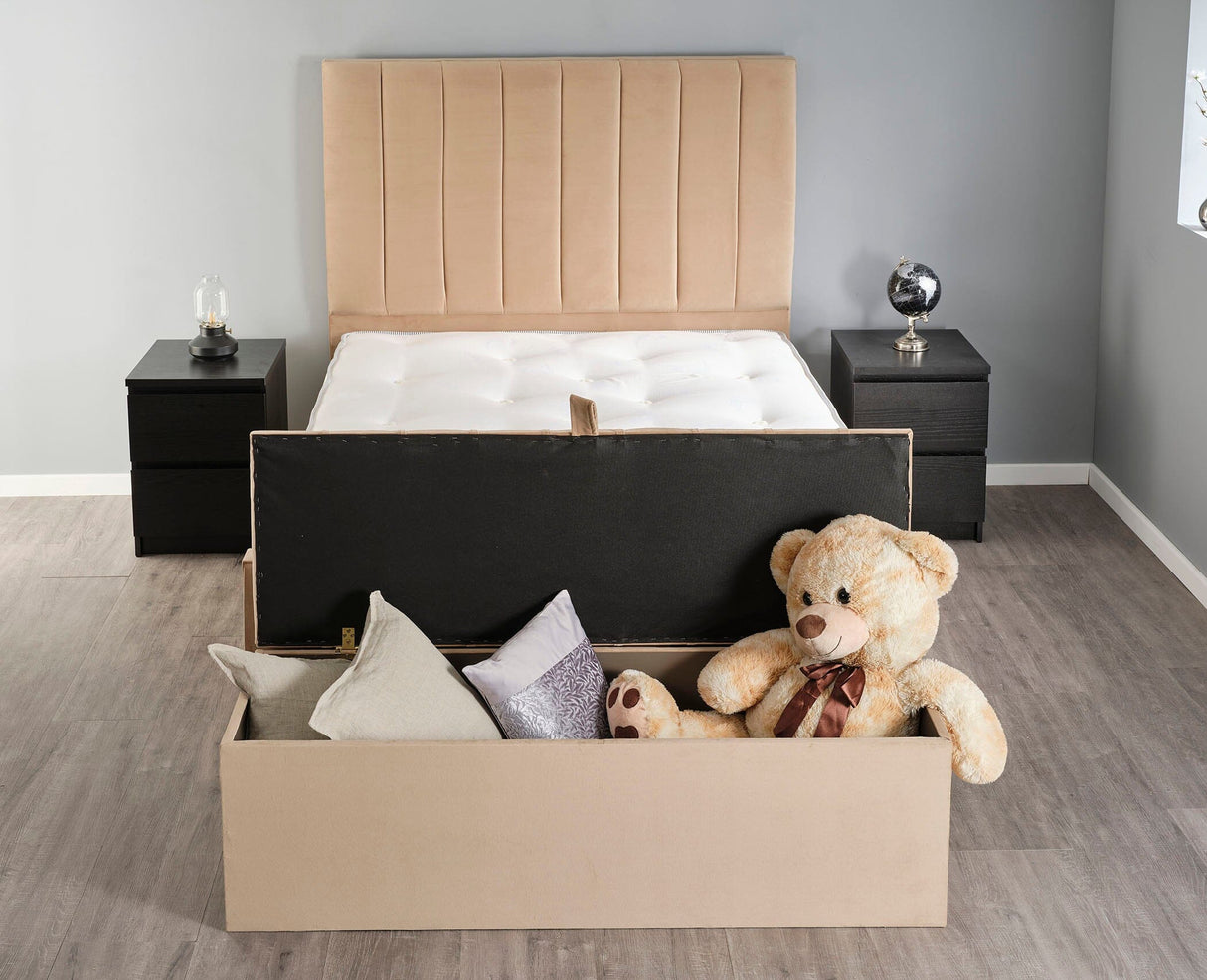 Altair Ottoman Storage Box Ottoman Storage Boxes Divan Base Direct 