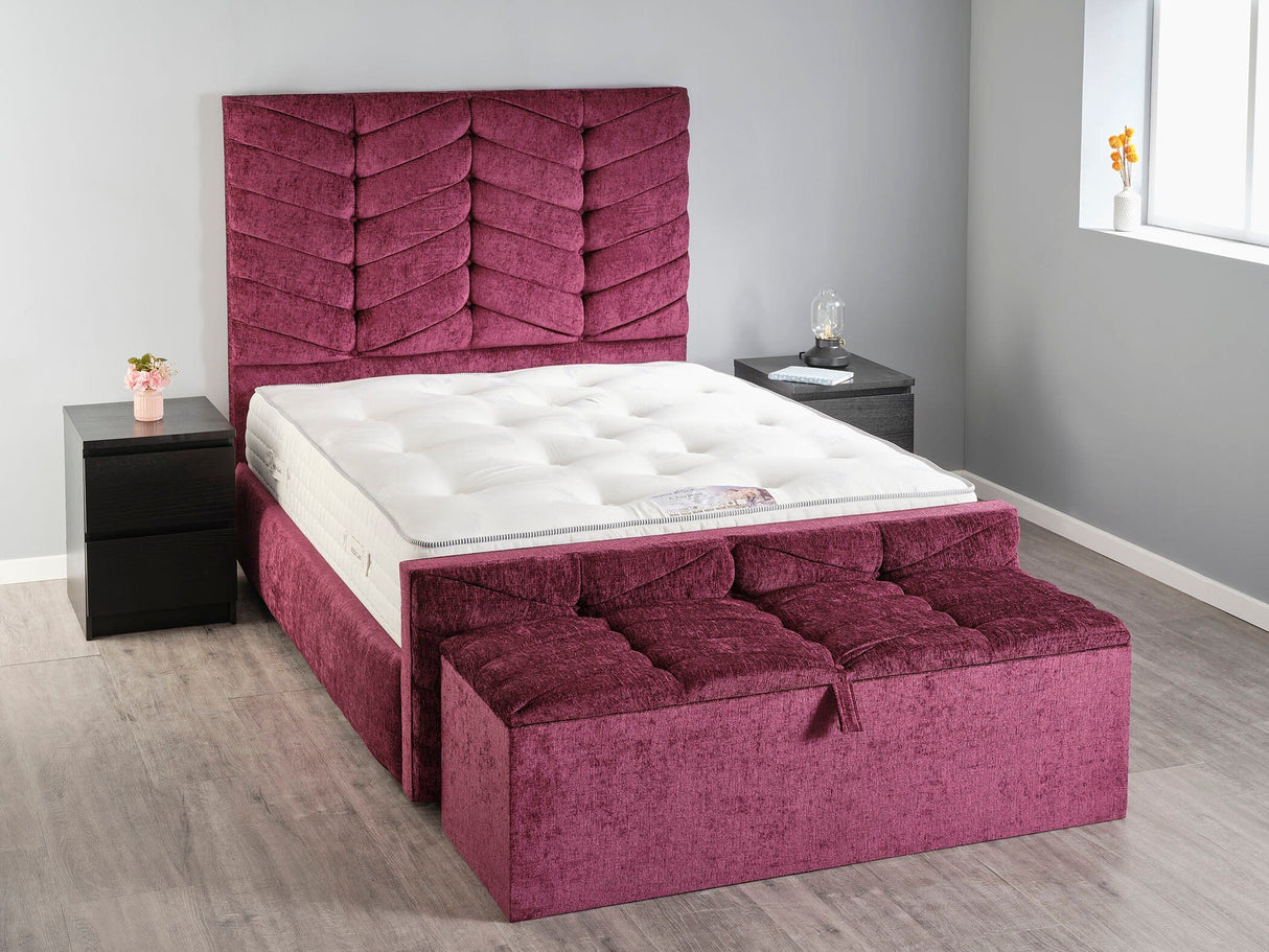 Antares Ottoman Storage Box Ottoman Storage Boxes Divan Base Direct 