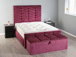 Antares Ottoman Storage Box Ottoman Storage Boxes Divan Base Direct 