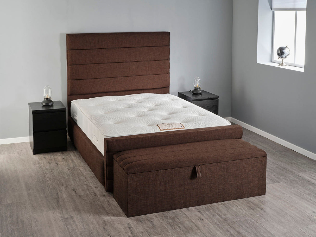 Callisto Ottoman Storage Box Ottoman Storage Boxes Divan Base Direct 