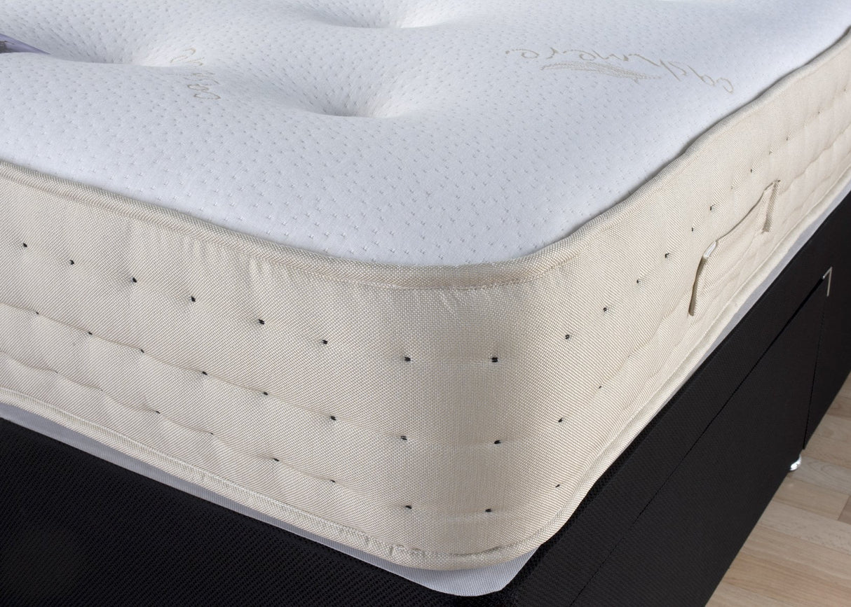 Sleep Revolution Cashmere Wool 1000 Pocket Sprung Divan Bed Set