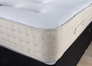 Sleep Revolution Cashmere Wool 1000 Pocket Sprung Divan Bed Set
