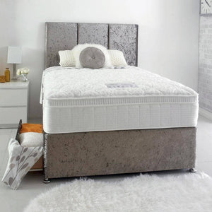 Dura Beds Celebration Deluxe 1800 Pocket Sprung Cushioned Top Divan Bed Set Divan Bed Set Dura 