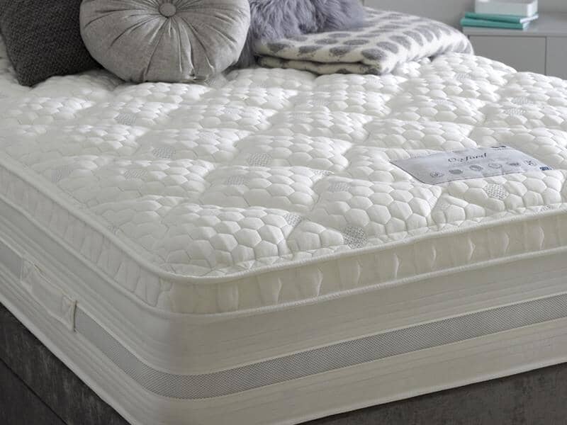 Dura Beds Oxford 1000 Pocket Sprung Memory Foam Cushioned Top Divan Bed Set Divan Bed Set Dura 