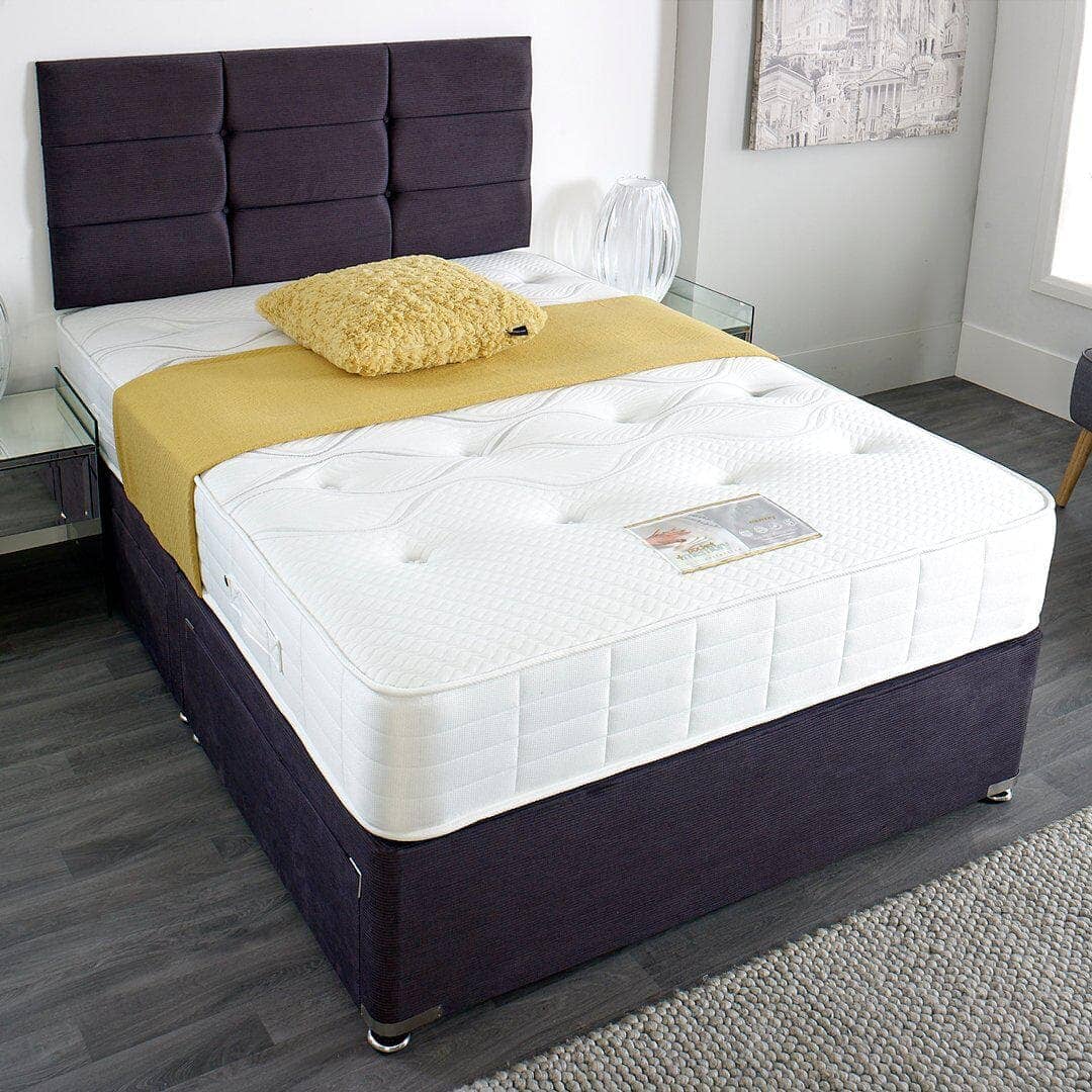 Dura Beds Pocket Memory 1000 Pocket Sprung Memory Foam Divan Bed Set Divan Bed Set Dura 