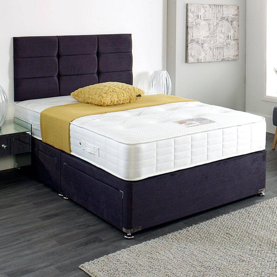 Dura Beds Pocket Memory 1000 Pocket Sprung Memory Foam Divan Bed Set Divan Bed Set Dura 