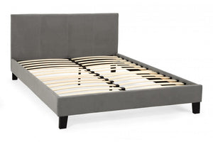 Madelyn Steel Fabric Bed