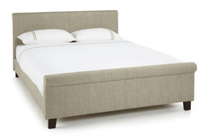 Cecilia Linen Fabric Bed