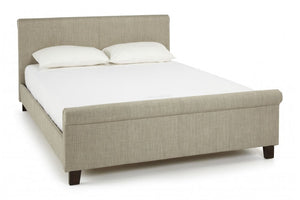 Cecilia Linen Fabric Bed