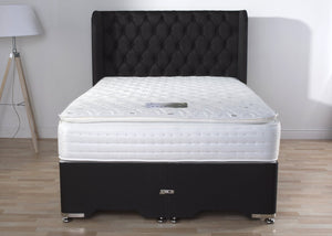 Sleep Revolution Mayfair 1000 Pocket Memory Foam Pillow Top Divan Bed Set