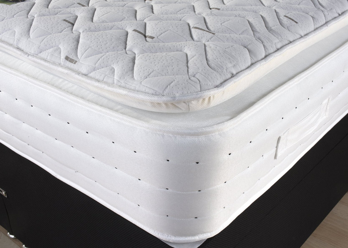 Sleep Revolution Mayfair 1000 Pocket Memory Foam Pillow Top Divan Bed Set