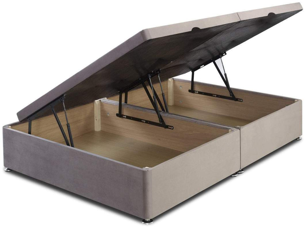 Side Lift Ottoman Storage Bed Available in Single, Double & King Size