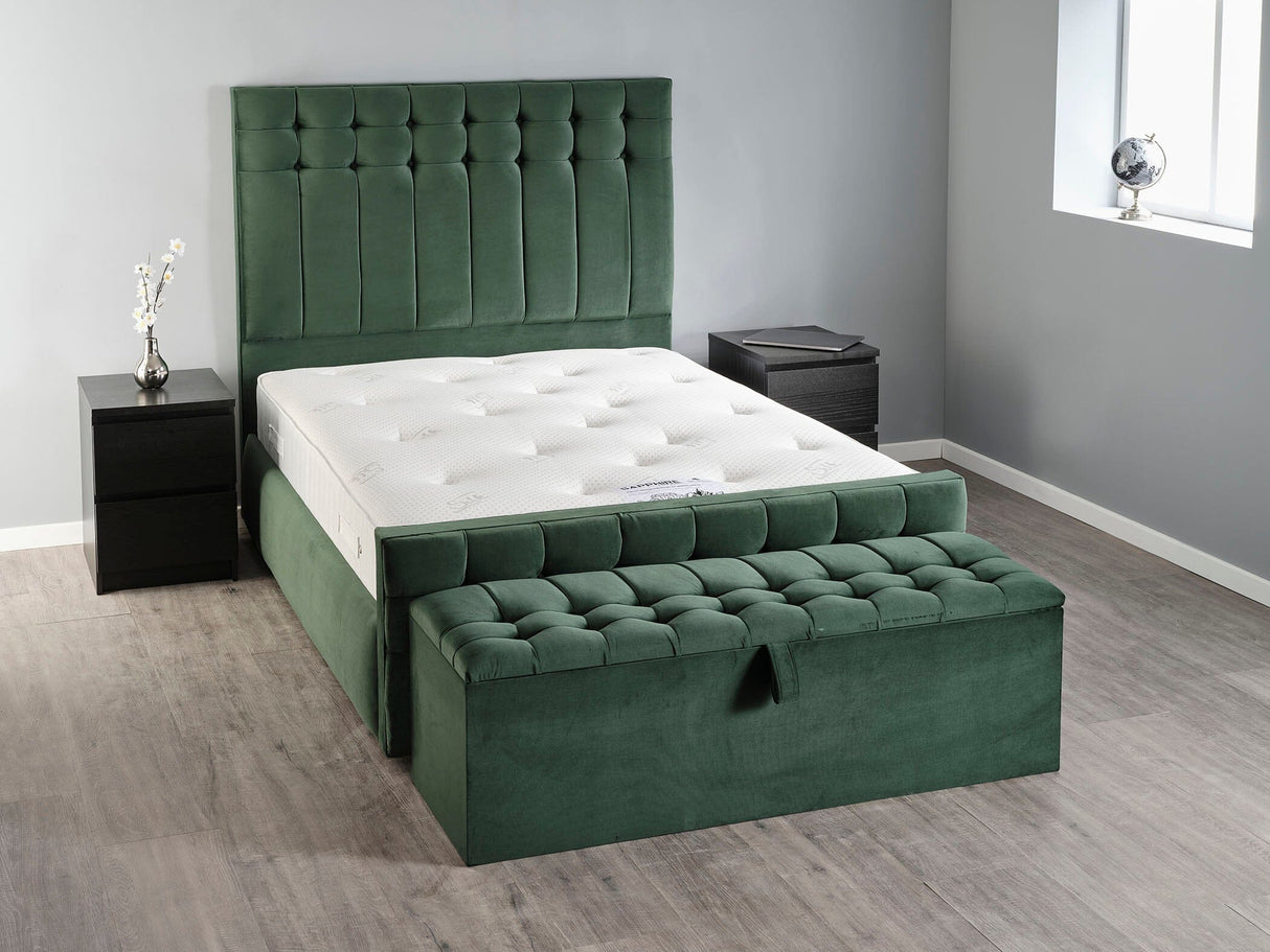 Portia Ottoman Storage Box Ottoman Storage Boxes Divan Base Direct 