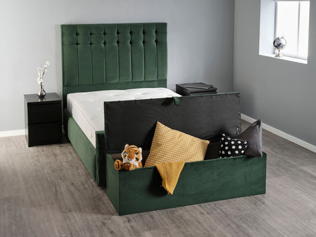Portia Ottoman Storage Box Ottoman Storage Boxes Divan Base Direct 