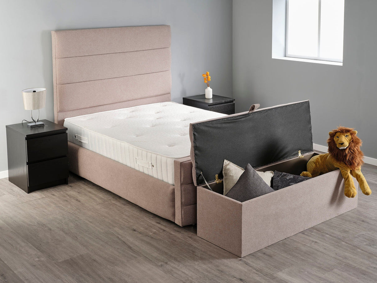 Rigel Ottoman Storage Box Ottoman Storage Boxes Divan Base Direct 