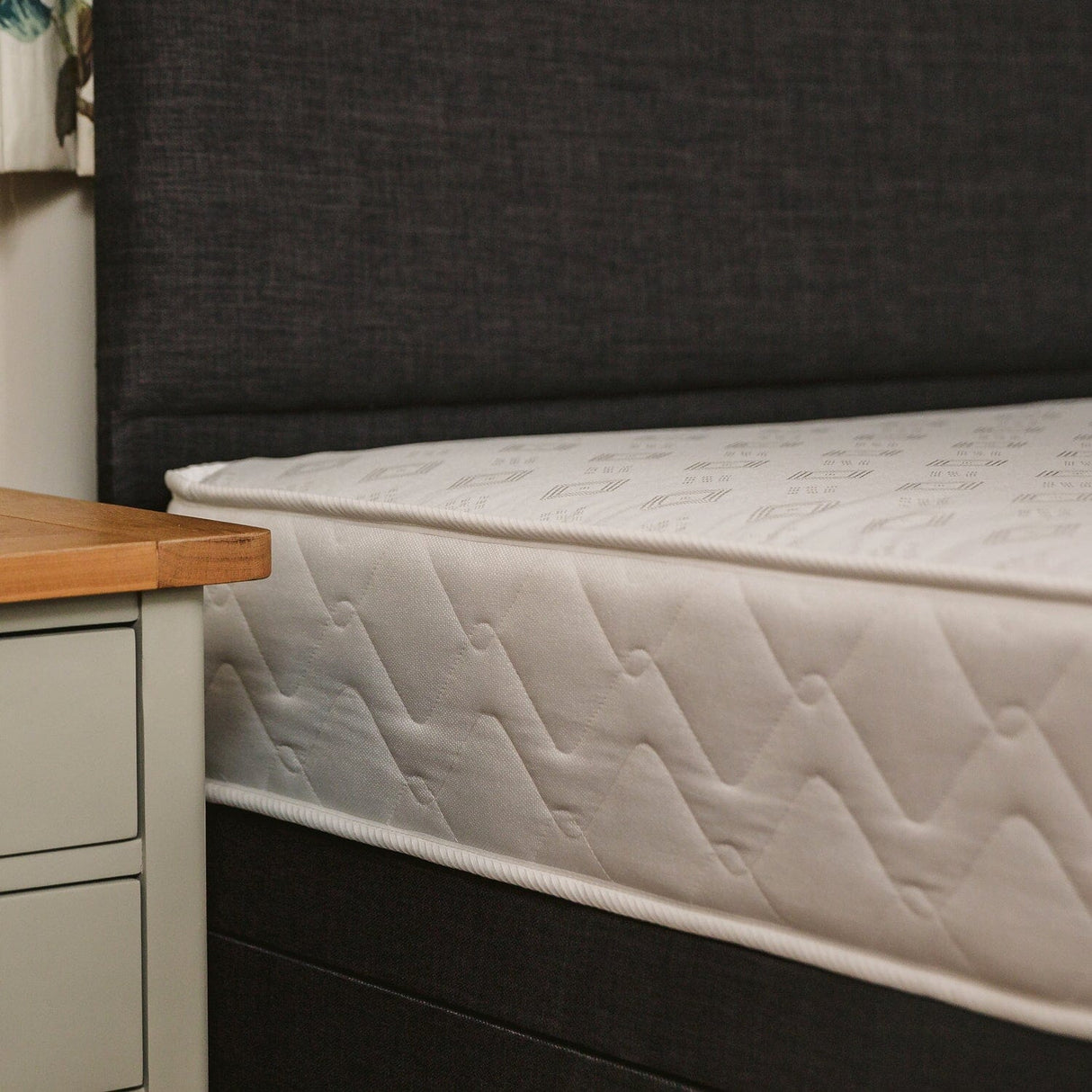 Rome Comfort Coil Sprung Mattress Mattress Divan Base Direct 