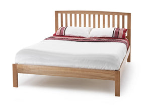 Serenity Oak Wooden Bed Frame Wooden Bed Frames Divan Base Direct 
