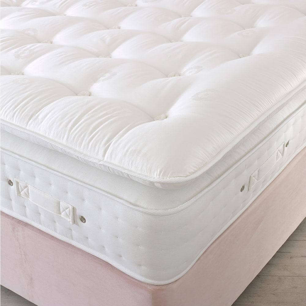Shire Brecon 3000 Pocket Sprung Natural Fillings Pillow Top Divan Bed Set Divan Bed Set Shire 